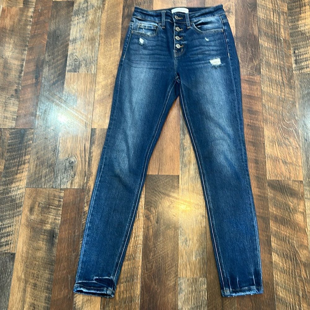 Find monkey button fly jeans 25 (4420)